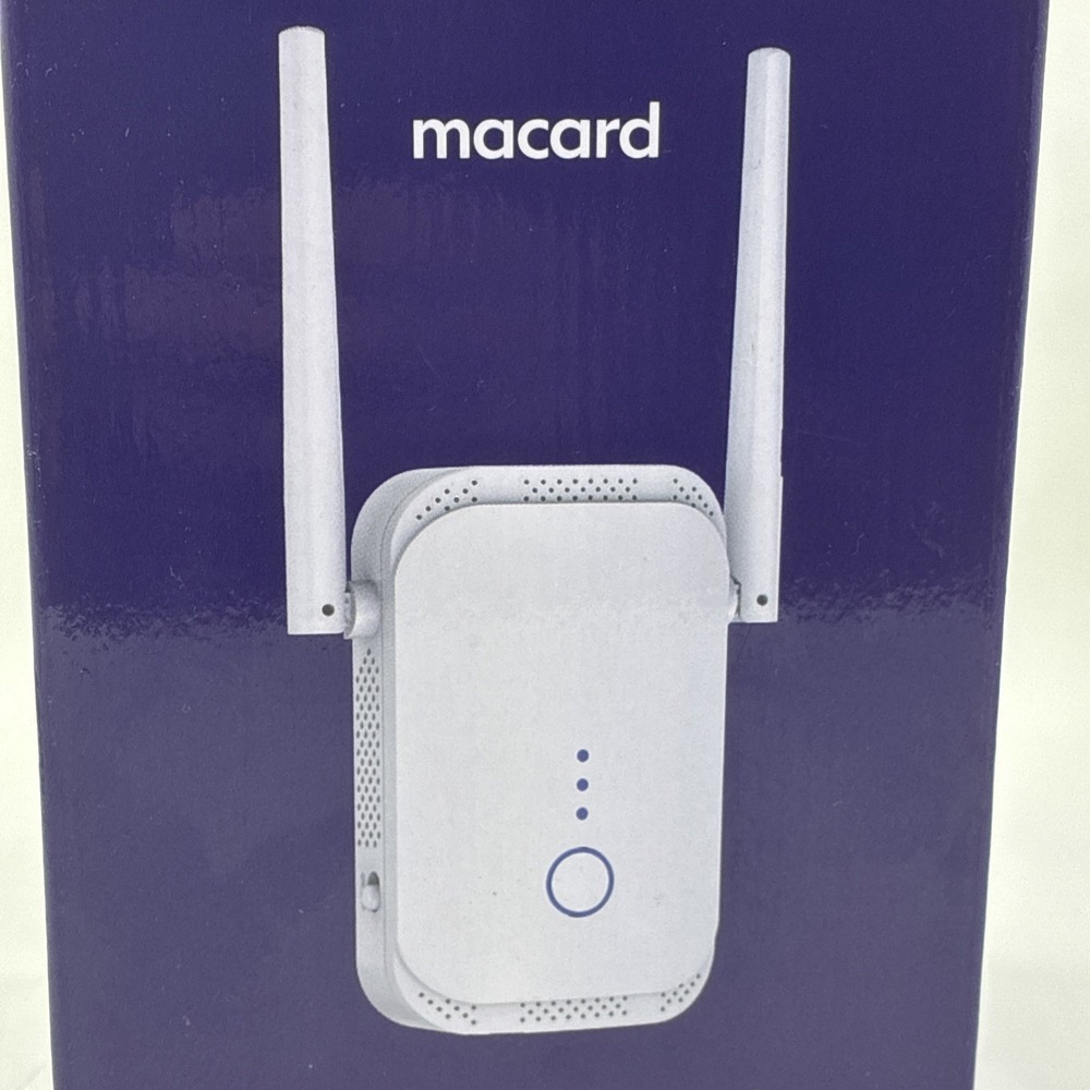 Macard WIFI Range Extender Model N 300 New In Box - Picture 2 of 12